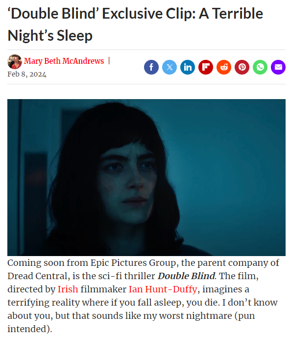 ‘Double Blind’ Exclusive Clip: A Terrible Night’s Sleep